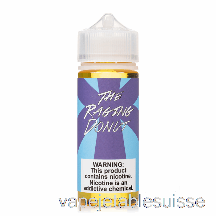 Vape Suisse Le Beignet Qui Fait Rage - Combattant De La Nourriture - 120ml 3mg
